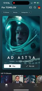 Netflix on iOS recently rolled out an additional navigation method, the same as Spotify's. These are filters, this is navigation. Maybe we should make the same thing 🤔