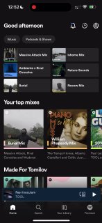 Netflix on iOS recently rolled out an additional navigation method, the same as Spotify's. These are filters, this is navigation. Maybe we should make the same thing 🤔