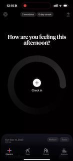 How We Feel has a tactilely pleasant experience of moving across the field of emotions. Try it