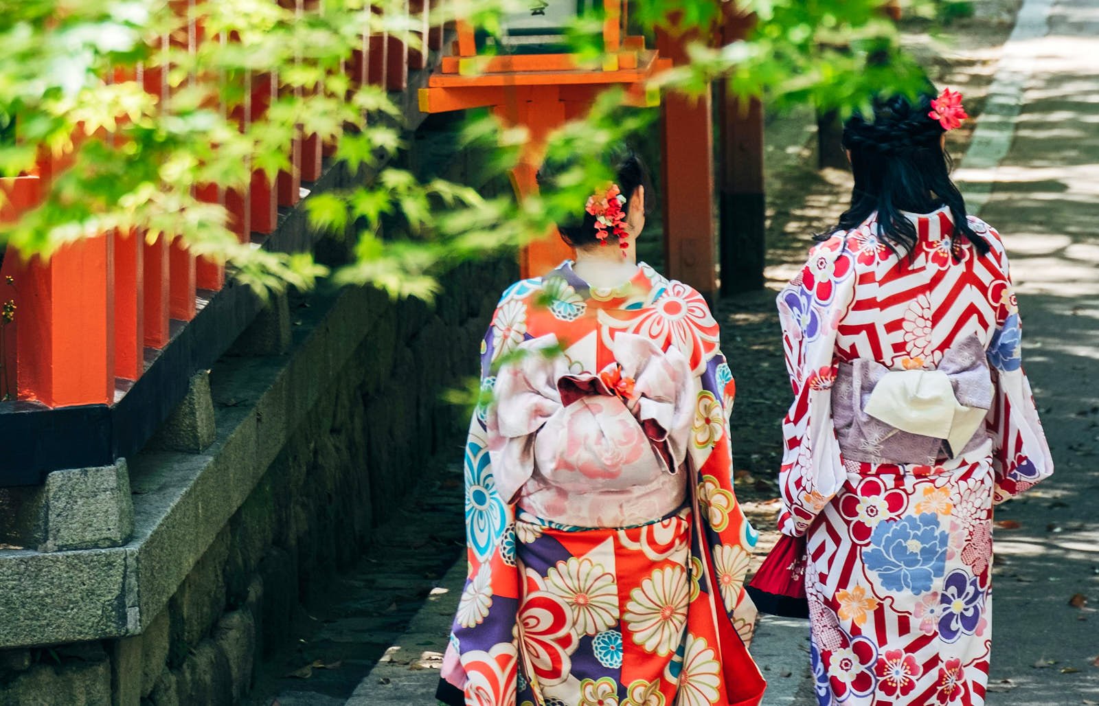 Текстильный район Нисидзин в Киото