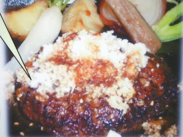 Tezukuri Hamburger Steak Kobo Toshi: сочные котлеты хамбагу ручной лепки — 5