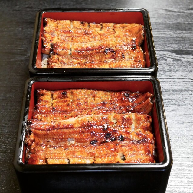Unagi Musashino: унадзю из молодого угря на углях — 3