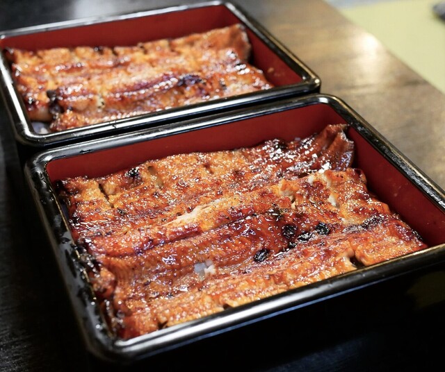 Unagi Musashino: унадзю из молодого угря на углях — 2