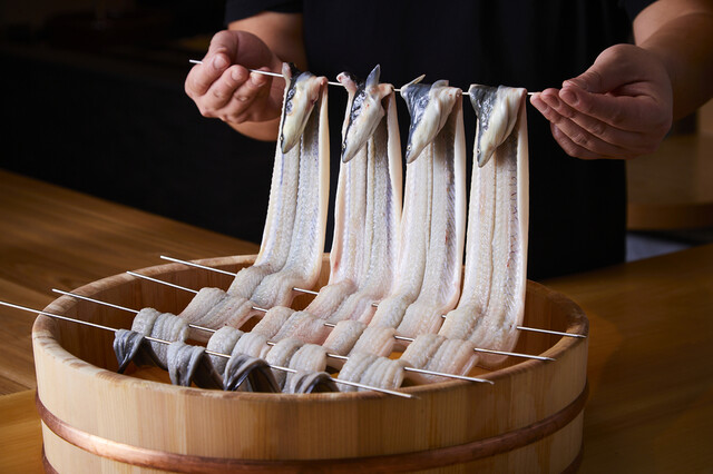 Ginza Koara: кайсэки с живым угрём за стойкой — 5