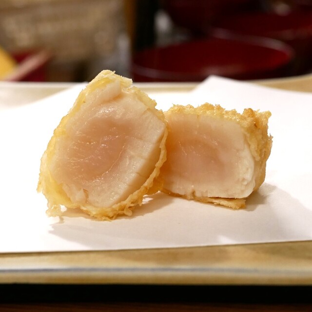Izutsu: темпура из живых морепродуктов у стойки — 5