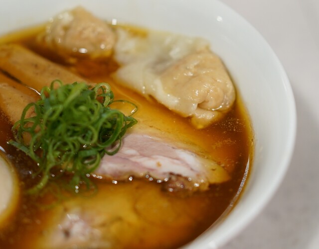 Ramen Hoshijirushi: сёю-рамэн и цукэмэн на воде с комбу — 5