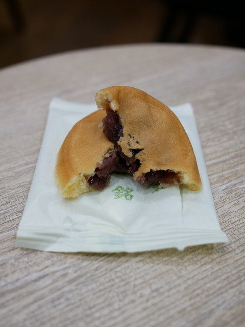Mangetsu JR kyoto isetan ten: знаменитые киотские сладости адзяри-моти — 4
