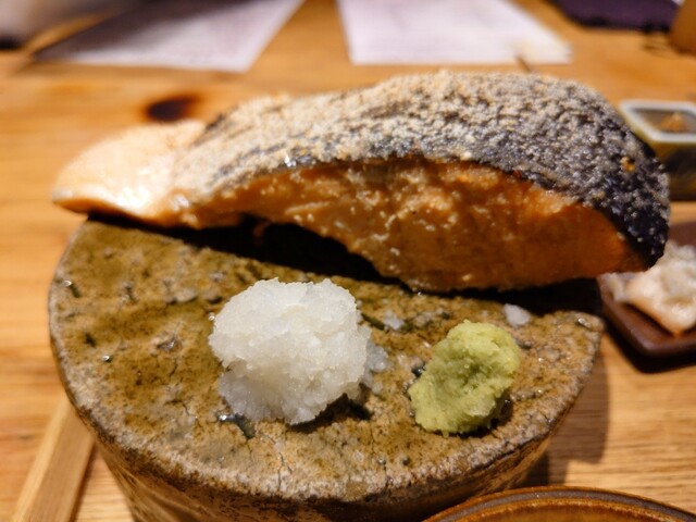 Kyoto Itookashi: фирменный завтрак с толстым куском лосося — 3