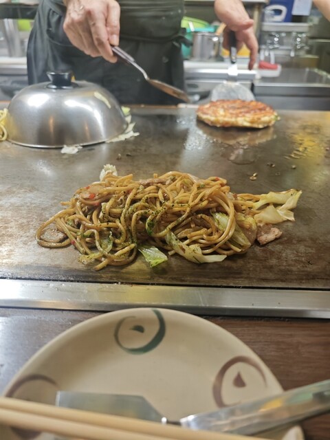 Okonomiyaki Kiji Honten: окономияки в стиле Осаки — 1