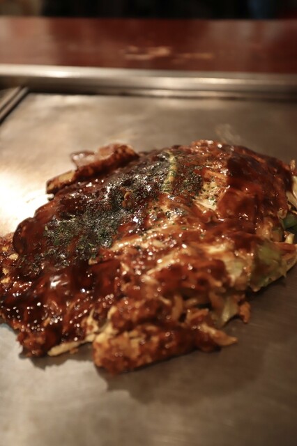 Okonomiyaki Kiji Umeda sukaibiru ten: классическое окономияки из Осаки — 5