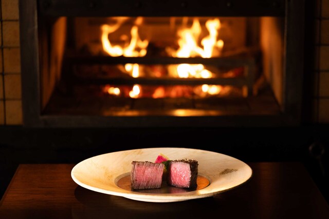 Kitashinchi Fukutatei The Ukai: im Ofen geröstetes Wagyu-Steak — 1