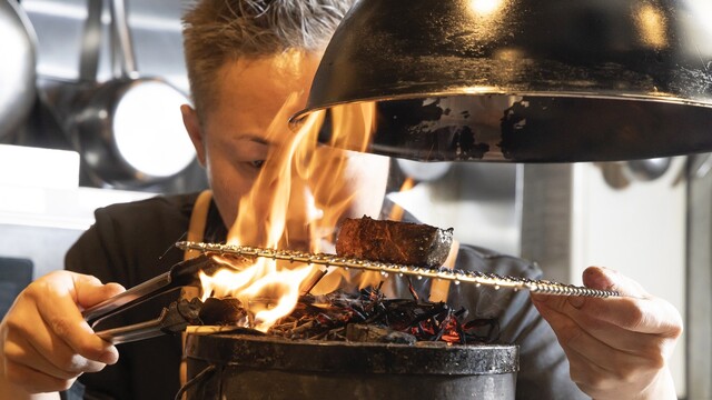 Nakatsu Woniku: Rindfleisch-Omakase vom offenen Feuer — 2