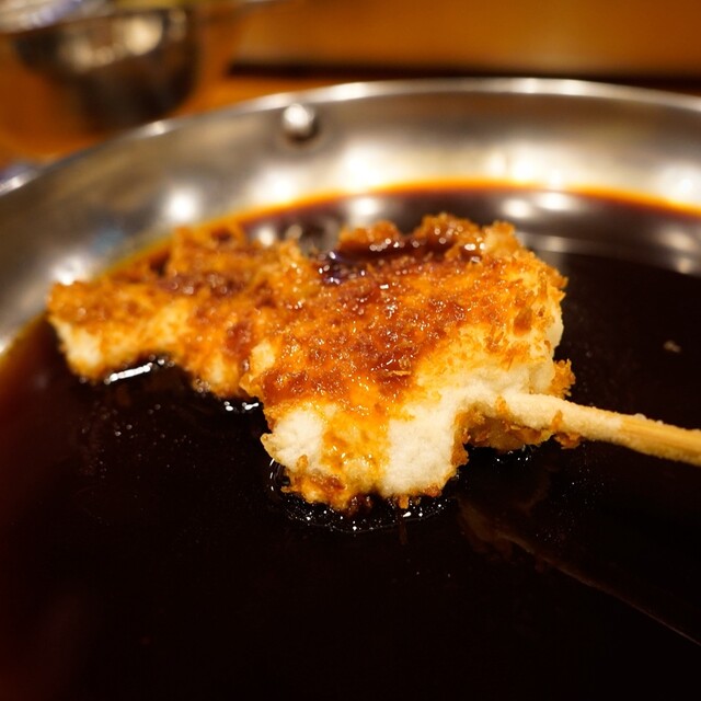 Kushi Katsu Hitokuchi: изысканные кусикацу из морепродуктов — 2