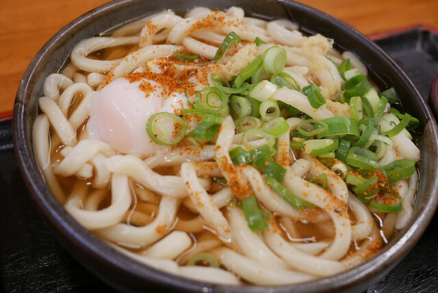 Mendokoro Wataya Marugame ten: удон с говядиной на самообслуживании — 2
