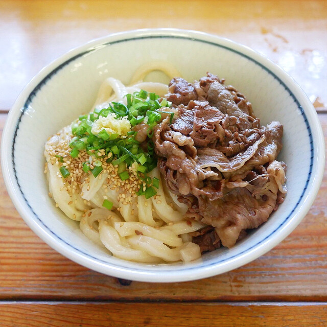 Teuchi Udon Mugizo: удон ручной нарезки с курицей в темпуре — 2