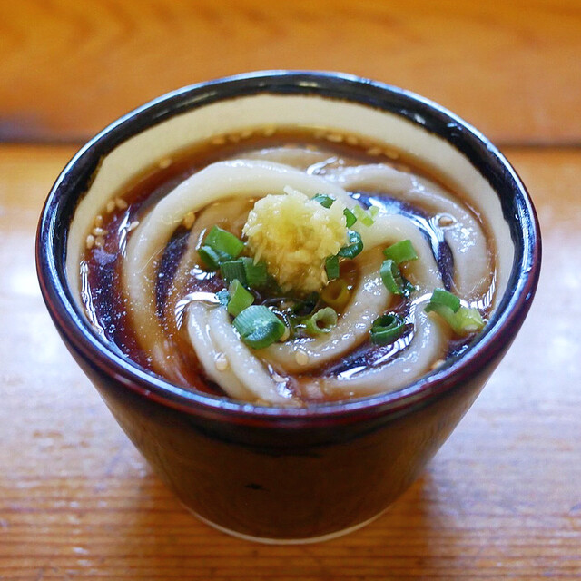 Teuchi Udon Mugizo: удон ручной нарезки с курицей в темпуре — 4
