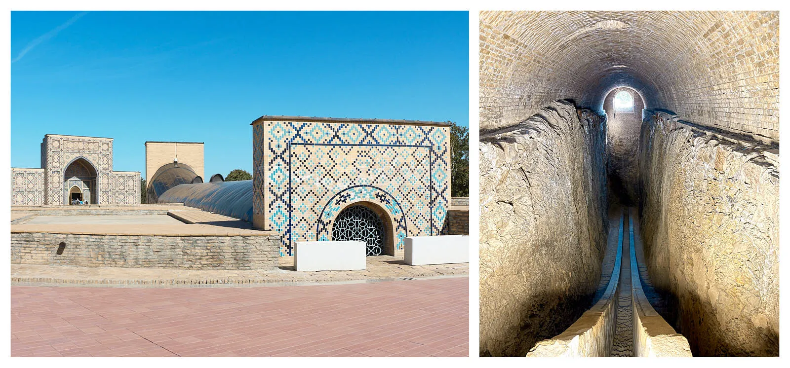 Основным инструментом в обсерватории Улугбека был гигантский секстант, позволявший с высокой точностью измерять положение звезд. , ほっき / Wikimedia.org