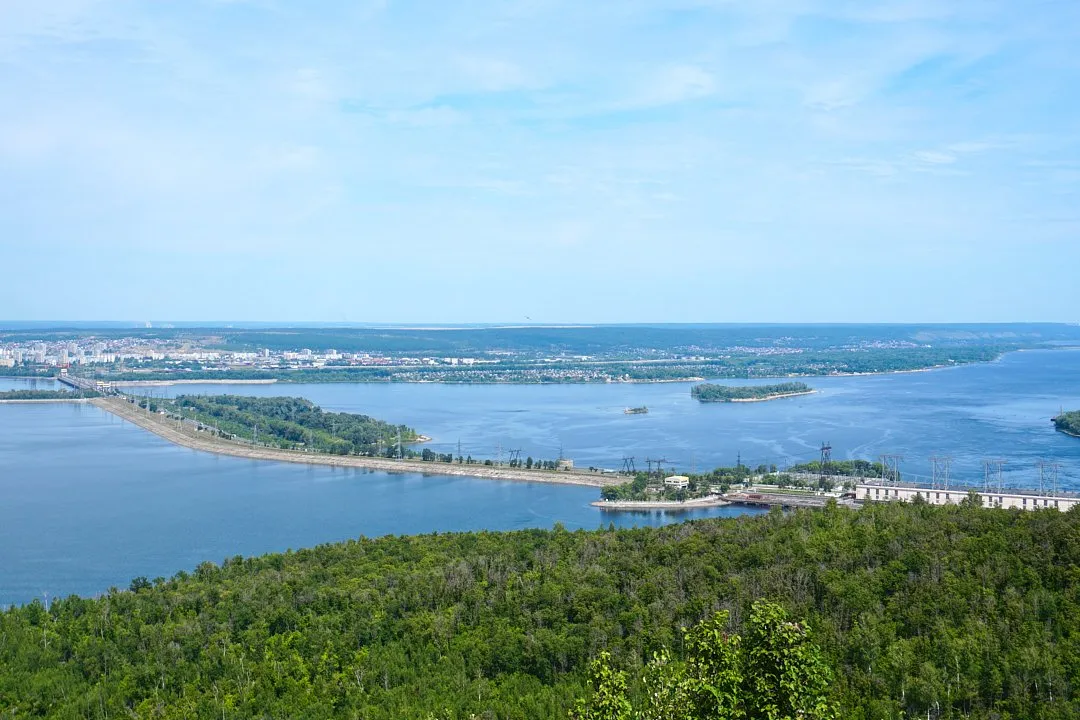Zhigulevsk hydroelectric power station