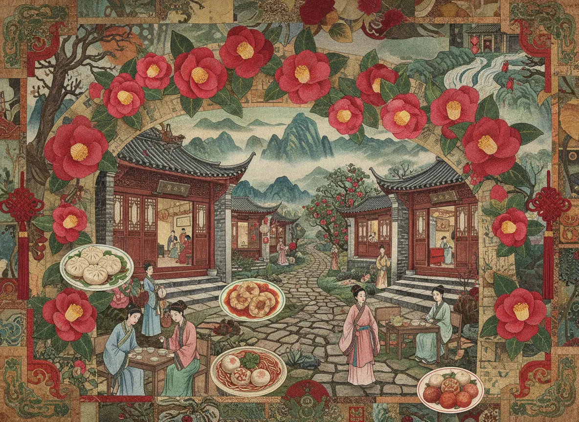 Ancient Camellia Village (Pengzhou)