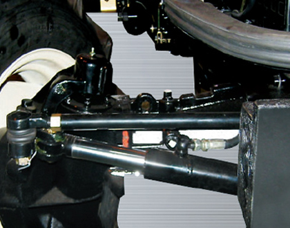 Трактор Mitsubishi LS R36I GEAR - Водонепроницаемый передний мост