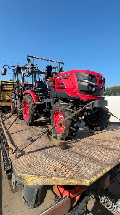 Отгрузка тракторов Kubota @ Mahindra