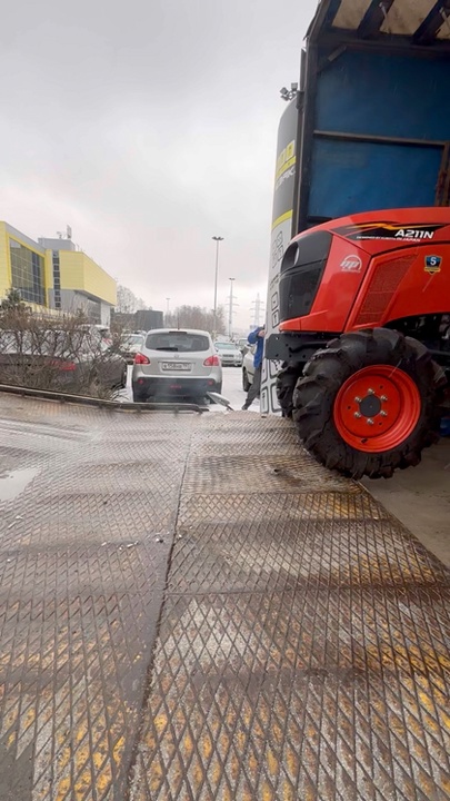 #Трактор #купитьтрактор #kubota #снег