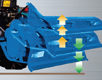 Минитрактор Yanmar LS MT1.25 HST - Автоматическое включение / выключение ВОМ