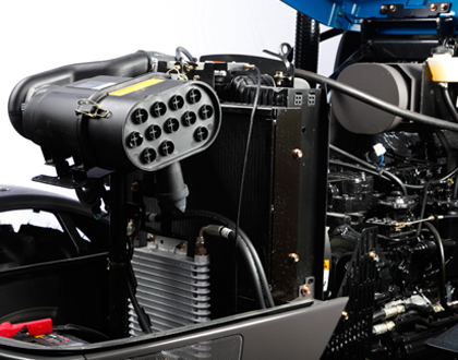 Трактор LS PLUS 90 CABIN - Усовершенствованная система очистки воздуха