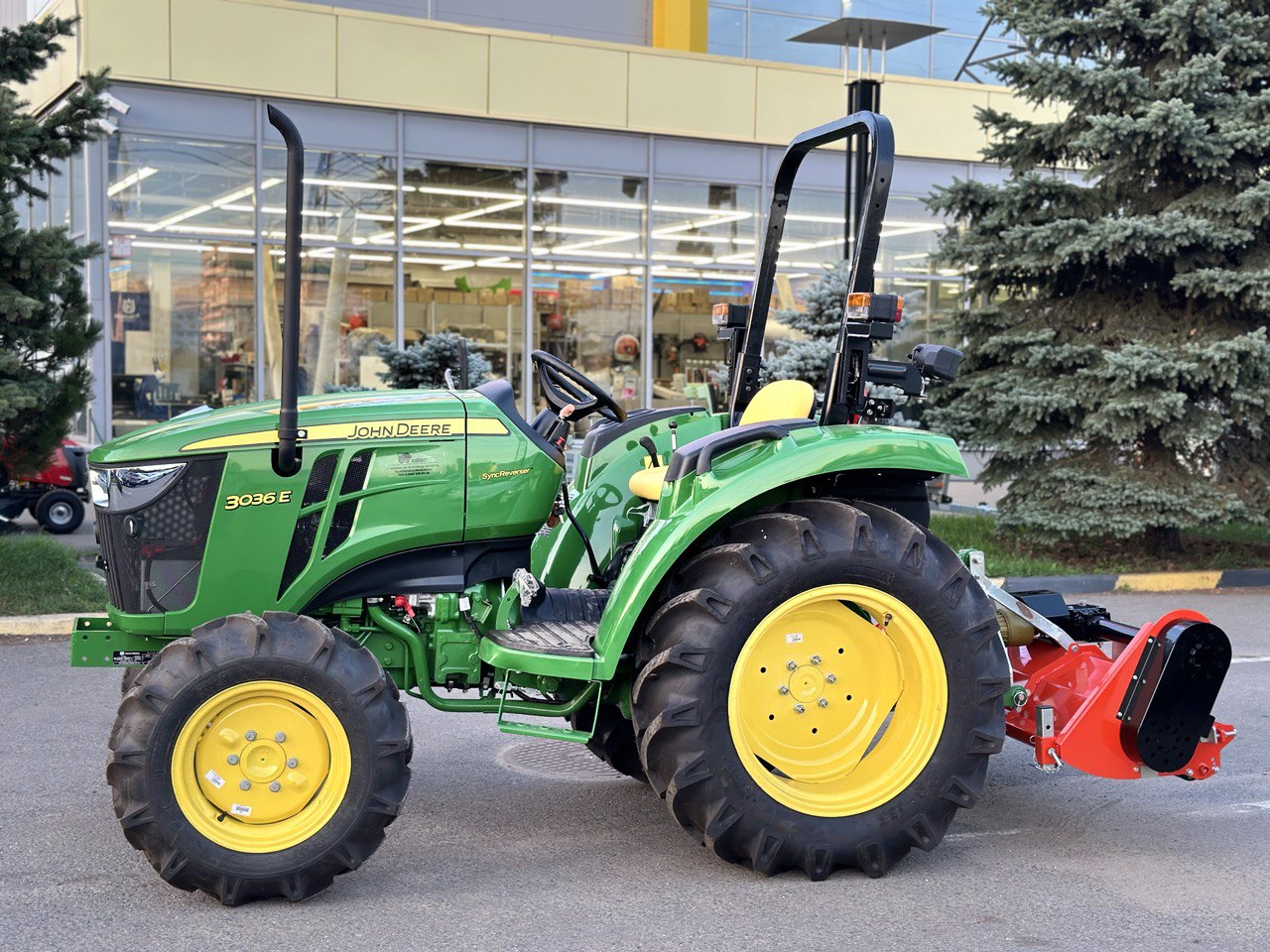 Минитрактор дизельный John Deere 3036 E