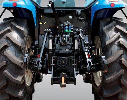 Минитрактор Yanmar LS MT1.25 HST - Внешний вторичный гидроцилиндр