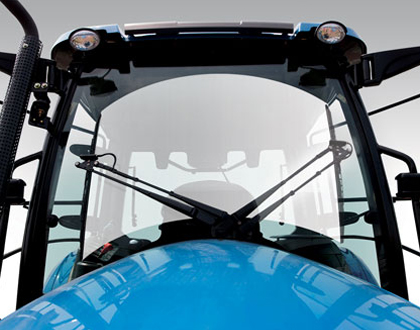 Минитрактор Yanmar LS MT1.25 HST - Стеклоочиститель с двумя щетками