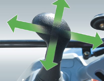 Трактор LS PLUS 90 CABIN - Джойстик управления гидросистемы