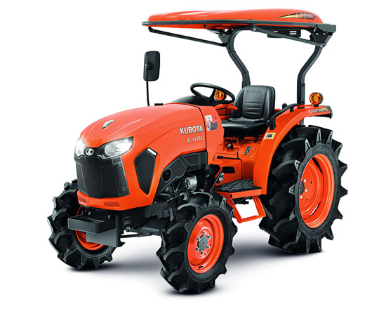 Минитрактор KUBOTA L4018 4WD производство Япония