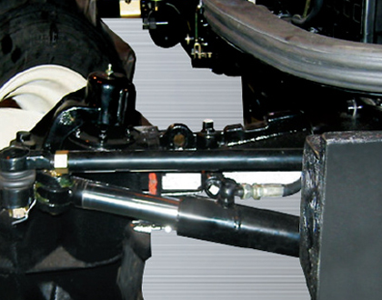 Трактор LS XR50 HST CAB - Водонепроницаемый передний мост