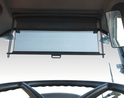 Минитрактор Yanmar LS MT1.25 HST - Прозрачный солнцезащитный козырек