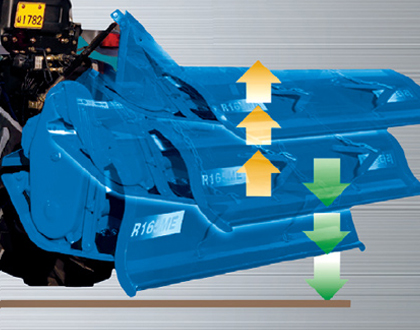 Трактор Mitsubishi LS R36I GEAR - Автоматическое выключение ВОМ