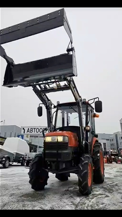 Трактор Kubota L 3408 для уборки снега ❄️
