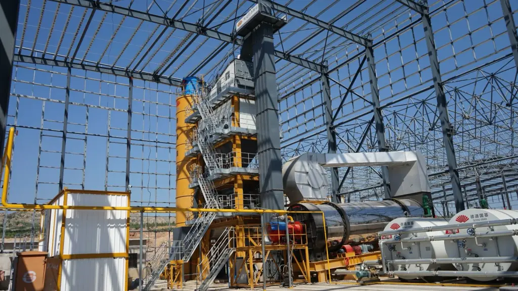 АБЗ LyRoad BAP1500-6 (120 тонн/час, 6 фракций)