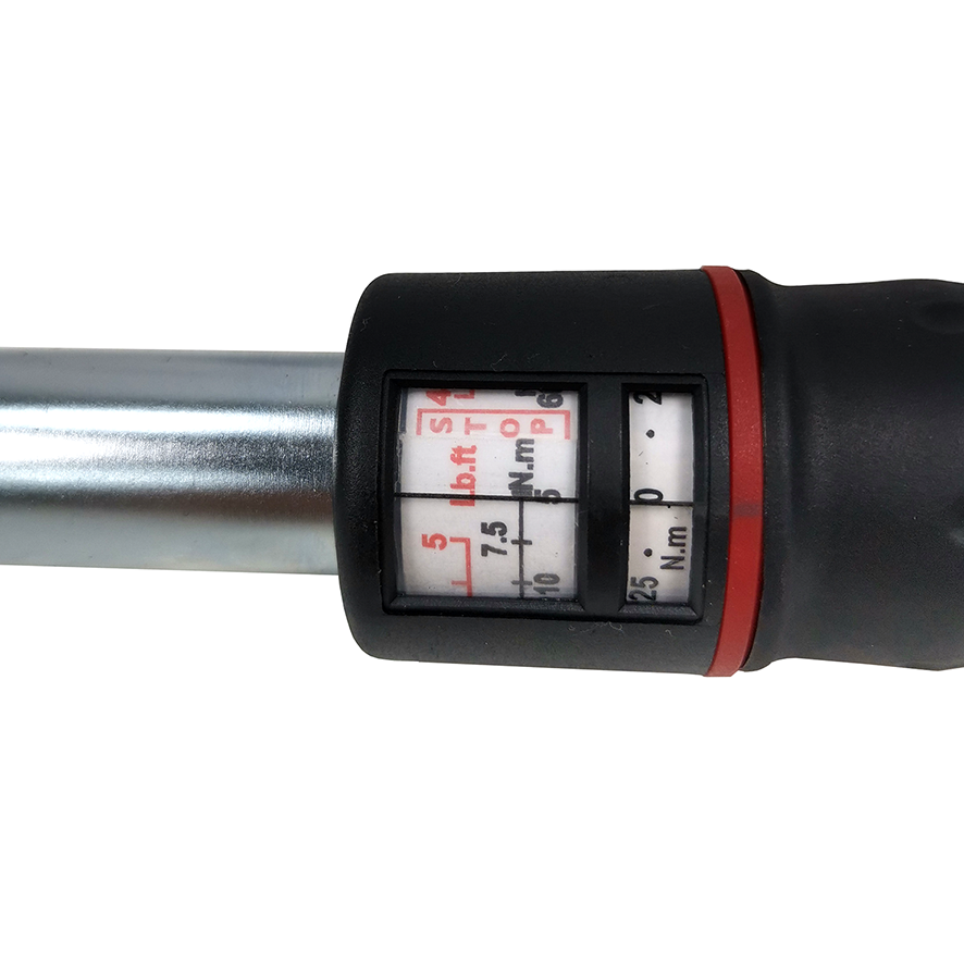 Ключ динамометрический со шкалой в окошке 0-60Nm 3/8 TA-B3060-38 - изображение 2