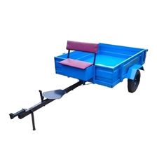 Прицеп - 02 ИСТЕМ (1450х1100х280) (1-местный, г/п до 400 кг, колесо 4.00-10) - изображение 2