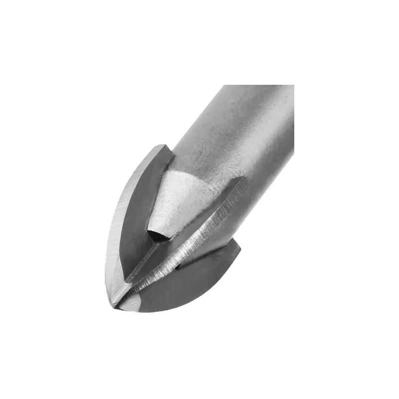 стс-043 Сверло по стеклу и керамике STRONG 12мм - шестигранный хвостовик 4 резца - изображение 2