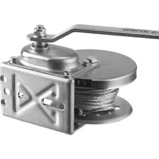 Лебедка ручная барабанная ЗУБР Профессионал 0,5 т 8 м (подъемная, тросовая) - изображение 6