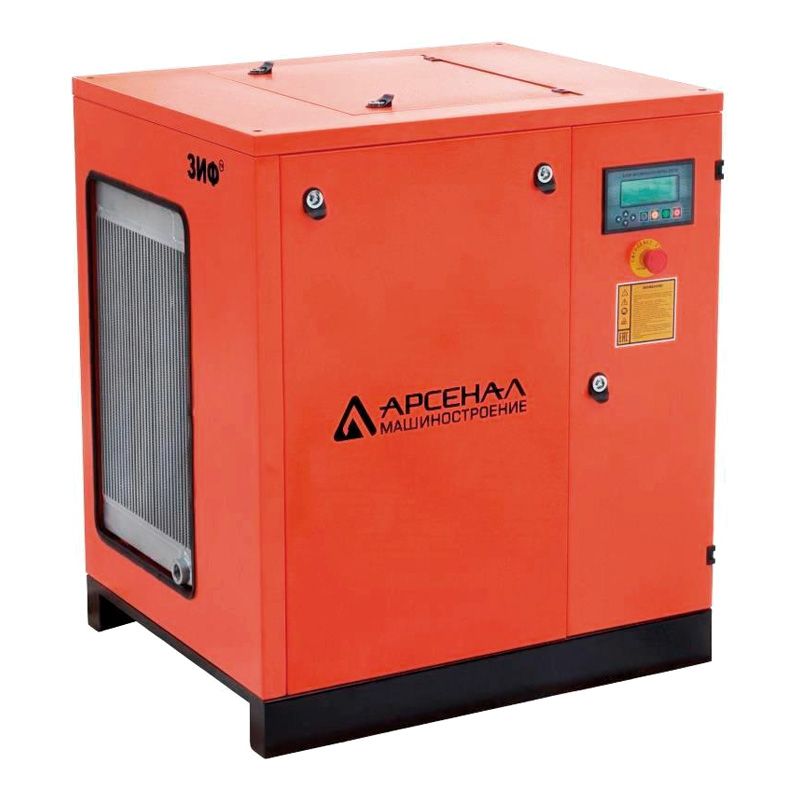 Электрический винтовой компрессор ЗИФ-СВЭ-0,7/1,3 ШМЧ (ременная передача)