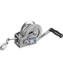 Лебедка ручная барабанная ЗУБР Профессионал 0,9 т 10 м (тяговая, ленточная) - изображение 4