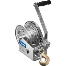 Лебедка ручная барабанная ЗУБР Профессионал 0,9 т 10 м (тяговая, ленточная) - изображение 5