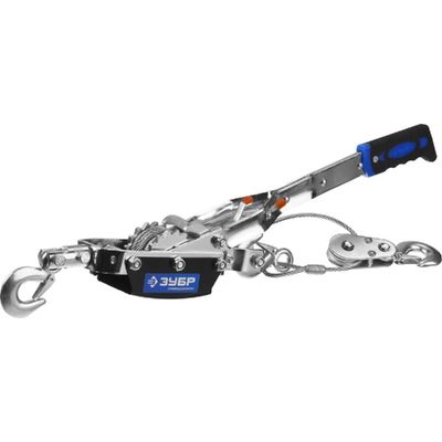 Лебедка ручная барабанная ЗУБР Профессионал 0,9 т 8 м (тяговая, тросовая) - изображение 9