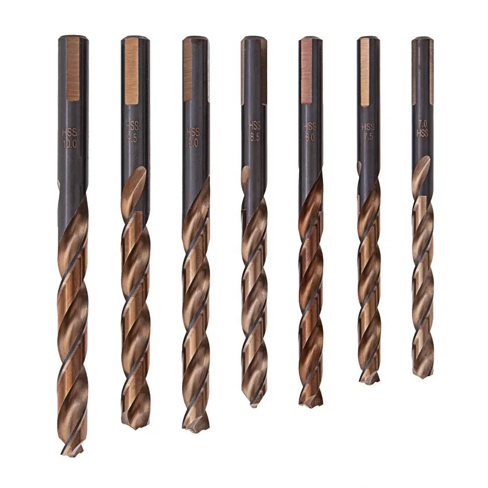 Набор сверл по металлу, 1-10 мм (через 0.5 мм), 19 шт, Р6М5, многогранная заточка, бокс Барс - изображение 3