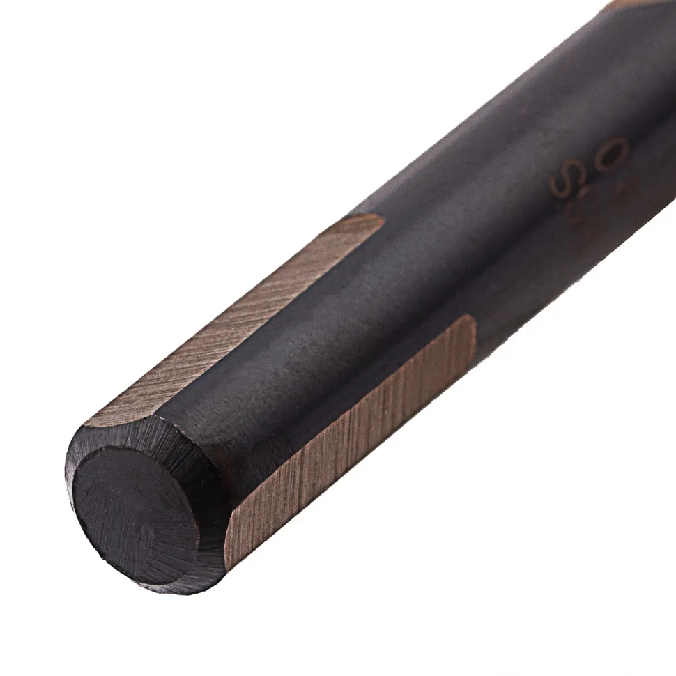 Набор сверл по металлу, 1-10 мм (через 0.5 мм), 19 шт, Р6М5, многогранная заточка, бокс Барс - изображение 8