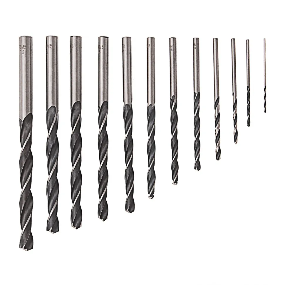 Набор сверл по металлу, 1-10 мм (через 0.5 мм), 19 шт, Р6М5, прокат, цилиндрический хвостовик Барс - изображение 4