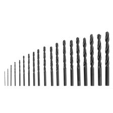 Набор сверл по металлу, 1-10 мм, (через 0.5 мм), HSS, 19 шт, пластиковый бокс, цилиндрический хвостовик - изображение 4